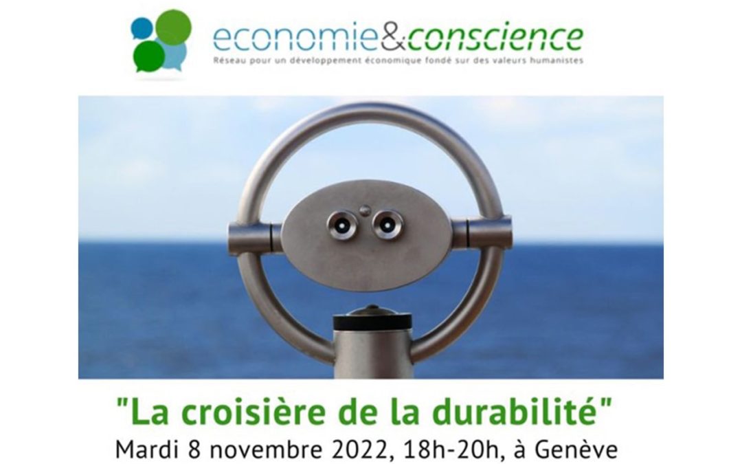 Conférence « La croisière de la durabilité » ma 8 nov